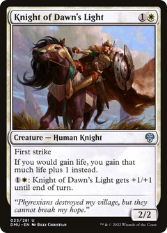 Knight of Dawn's Light [Dominaria United]-1