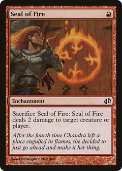 Seal of Fire [Duel Decks: Jace vs. Chandra]-1