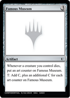 Famous Museum (UNK-UA03B) - Unknown Event-1