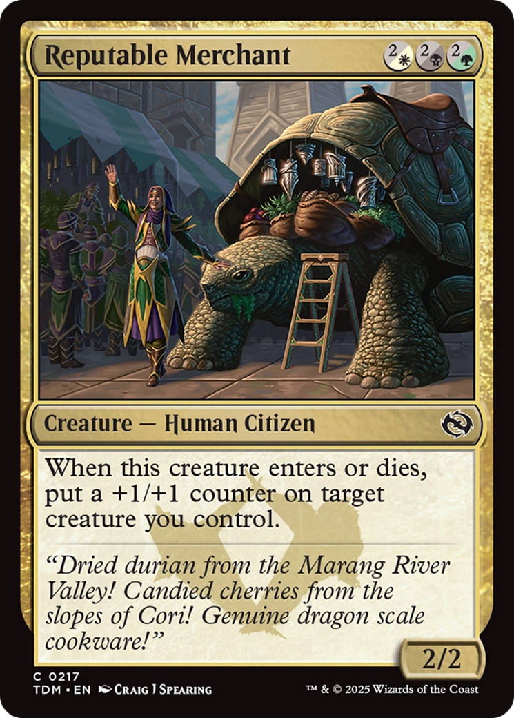 Reputable Merchant [Tarkir: Dragonstorm]-1