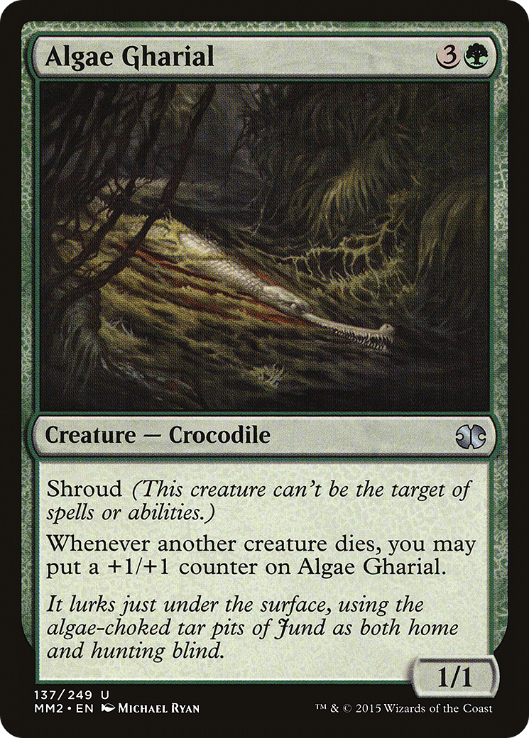 Algae Gharial [Modern Masters 2015]-1