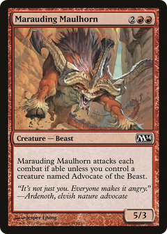 Marauding Maulhorn [Magic 2014]-1
