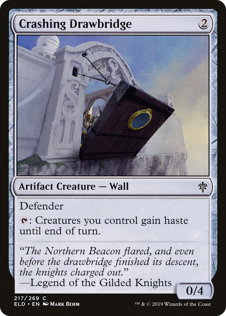 Crashing Drawbridge [Throne of Eldraine]-1