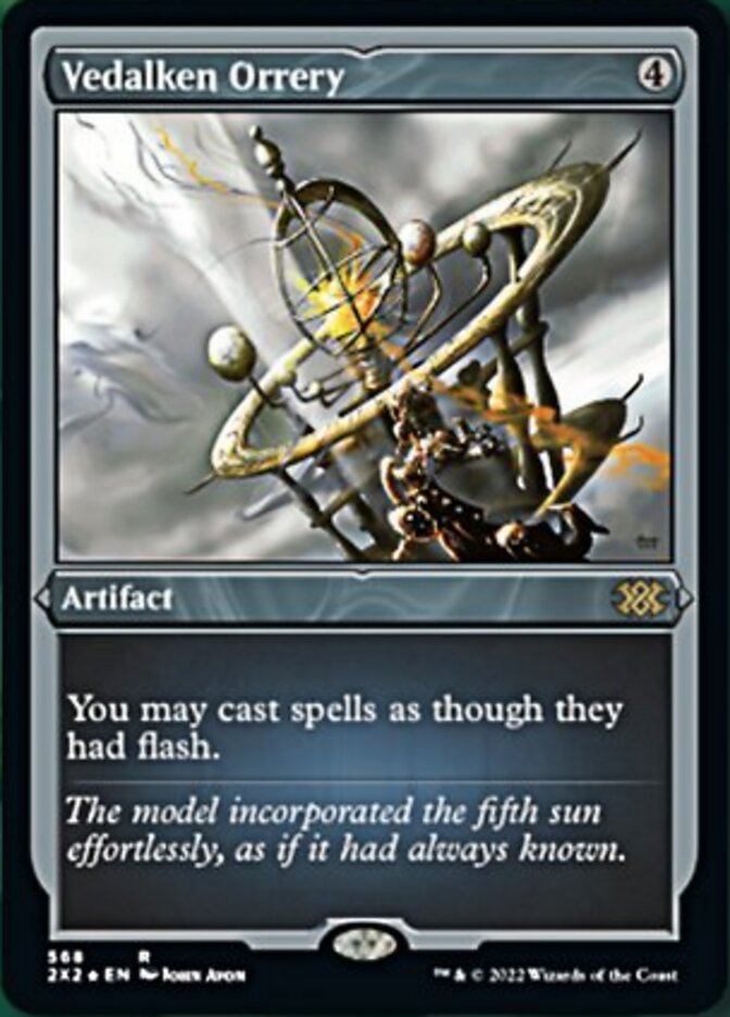 Vedalken Orrery (Foil Etched) [Double Masters 2022]-1
