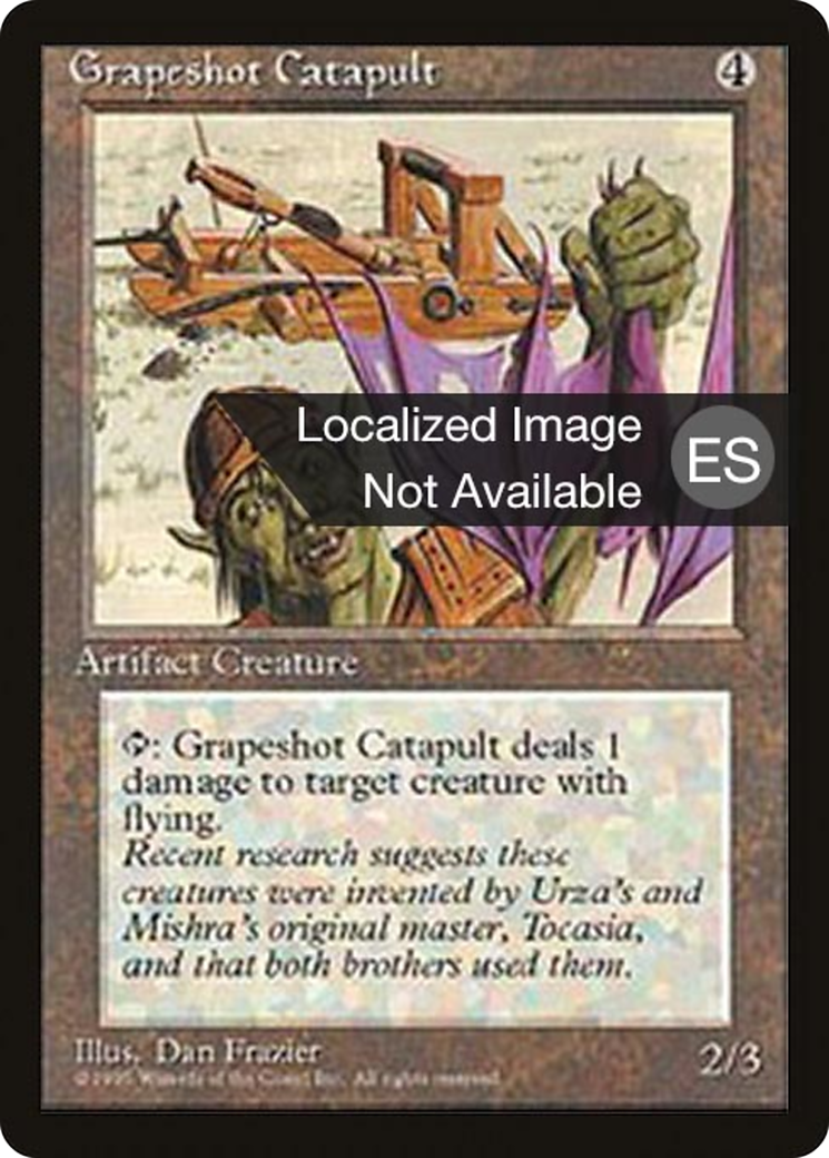 Grapeshot Catapult [Fourth Edition Foreign Black Border]-1
