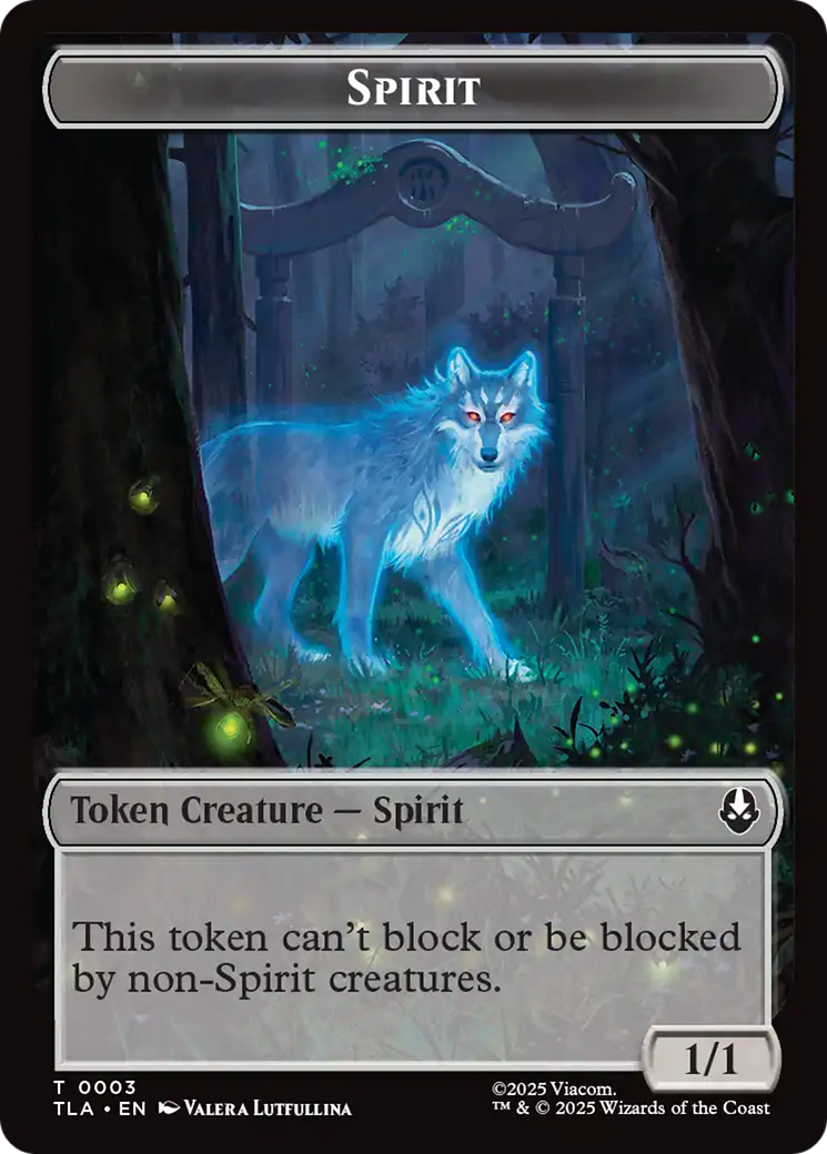 Copy (0001) // Spirit Double-Sided Token [Avatar: The Last Airbender Tokens]-2