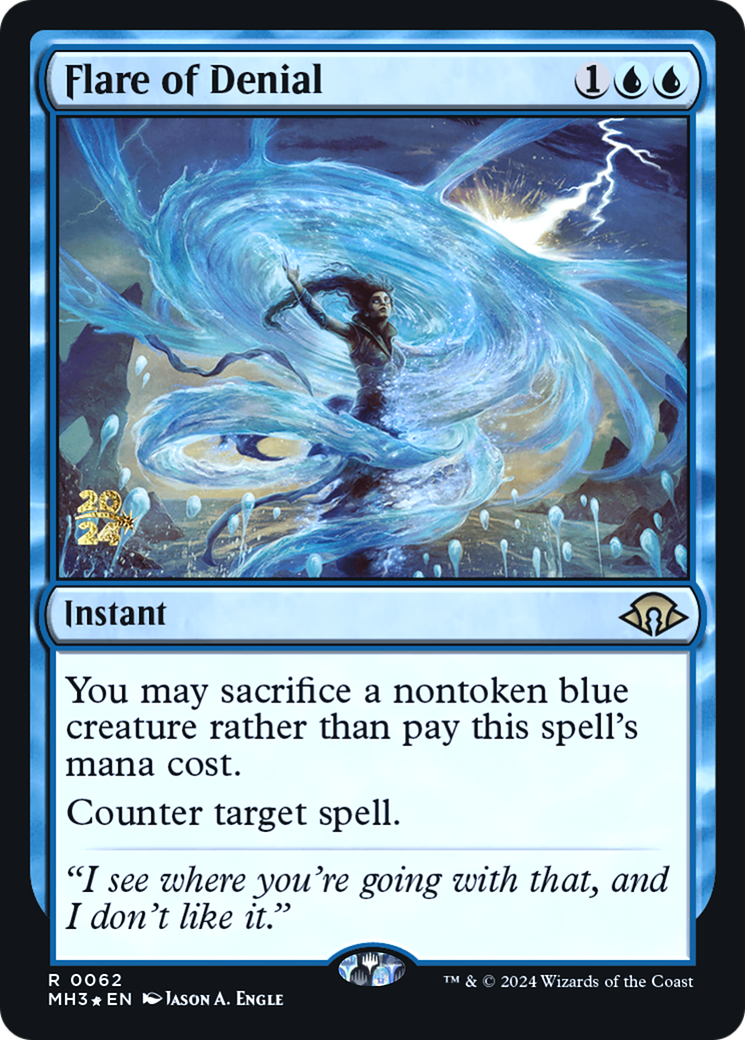 Flare of Denial [Modern Horizons 3 Prerelease Promos]-1
