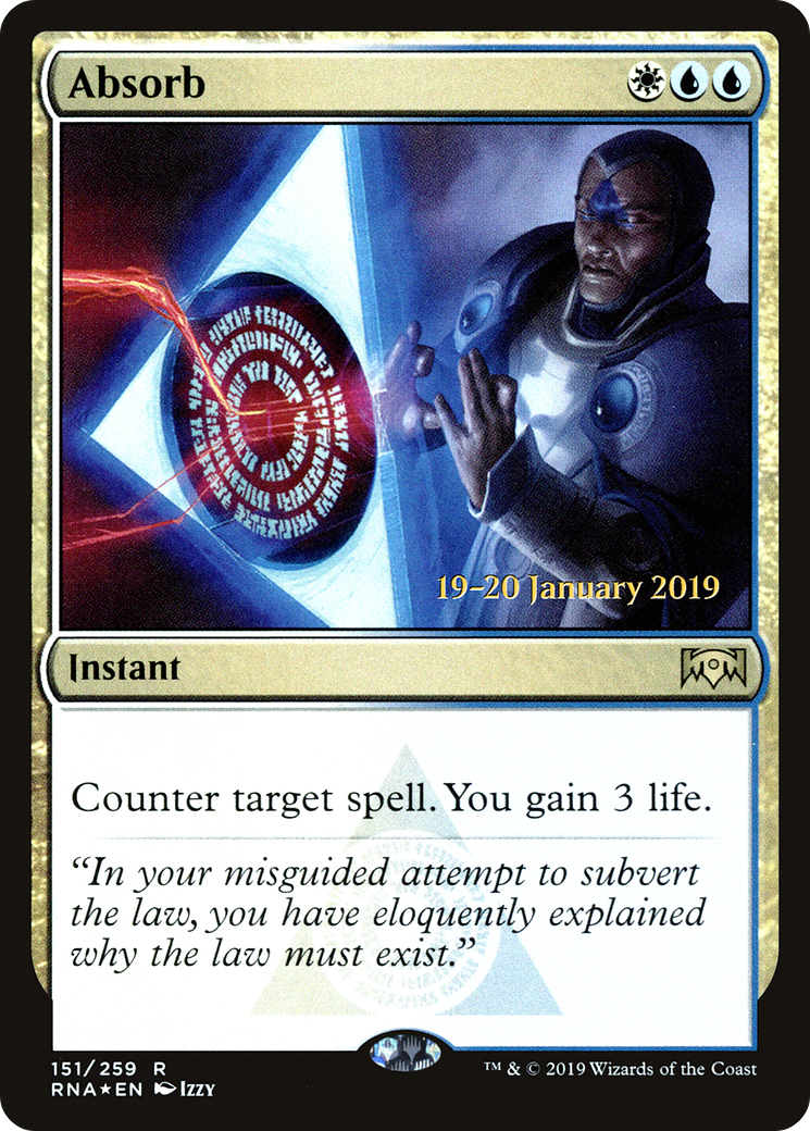 Absorb [Ravnica Allegiance Prerelease Promos]-1