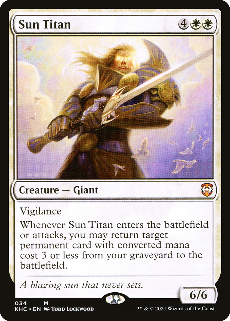 Sun Titan [Kaldheim Commander]-1