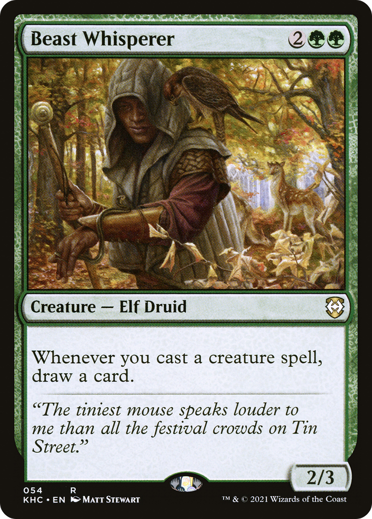 Beast Whisperer [Kaldheim Commander]-1