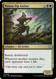 Poison-Tip Archer [Bloomburrow Commander]-1