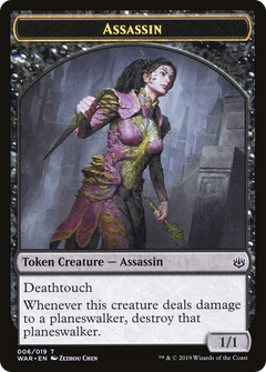 Assassin Token [War of the Spark Tokens]-1