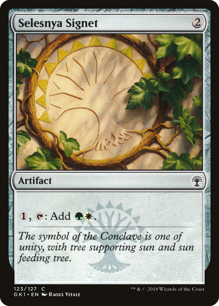 Selesnya Signet [Guilds of Ravnica Guild Kit]-1