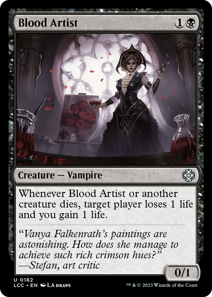 Blood Artist [The Lost Caverns of Ixalan Commander]-1
