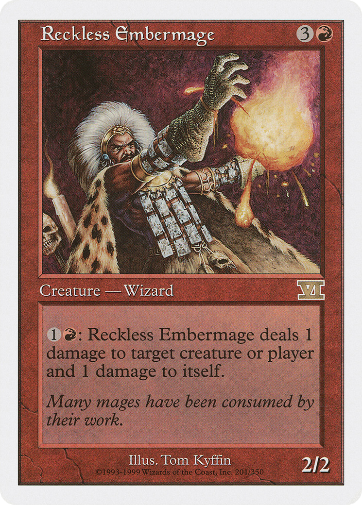 Reckless Embermage [Classic Sixth Edition]-1