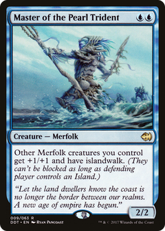 Master of the Pearl Trident [Duel Decks: Merfolk vs. Goblins]-1