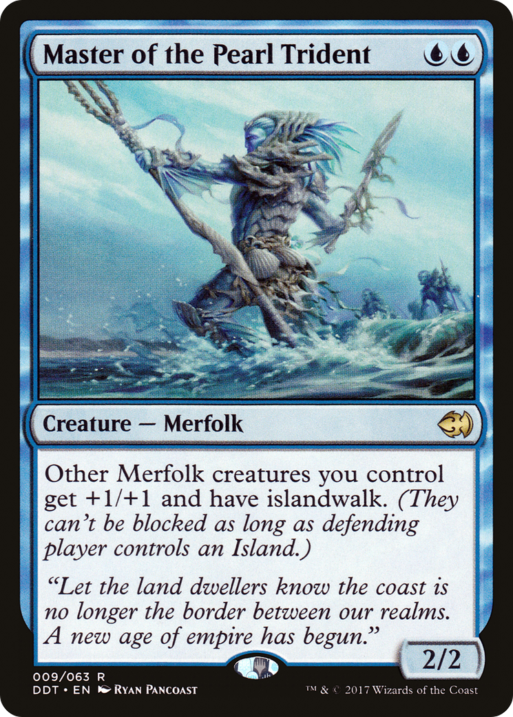 Master of the Pearl Trident [Duel Decks: Merfolk vs. Goblins]-1