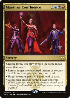 Maestros Confluence (Promo Pack) [Streets of New Capenna Commander Promos]-1