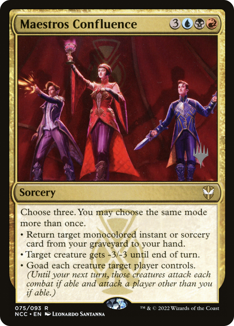 Maestros Confluence (Promo Pack) [Streets of New Capenna Commander Promos]-1