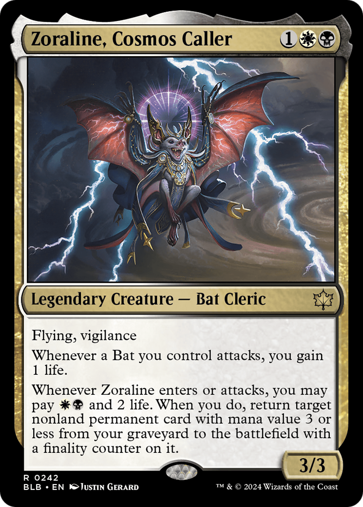 Zoraline, Cosmos Caller (BLB-242) - Bloomburrow-1