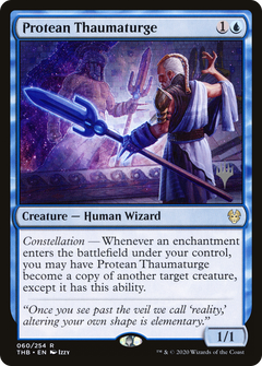 Protean Thaumaturge (Promo Pack) [Theros Beyond Death Promos]-1