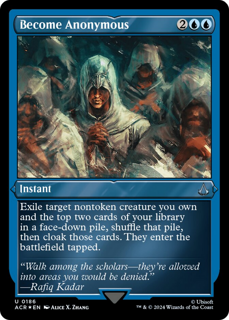 Become Anonymous (Foil Etched) [Assassin's Creed]-1