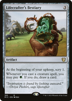 Lifecrafter's Bestiary [Innistrad: Midnight Hunt Commander]-1