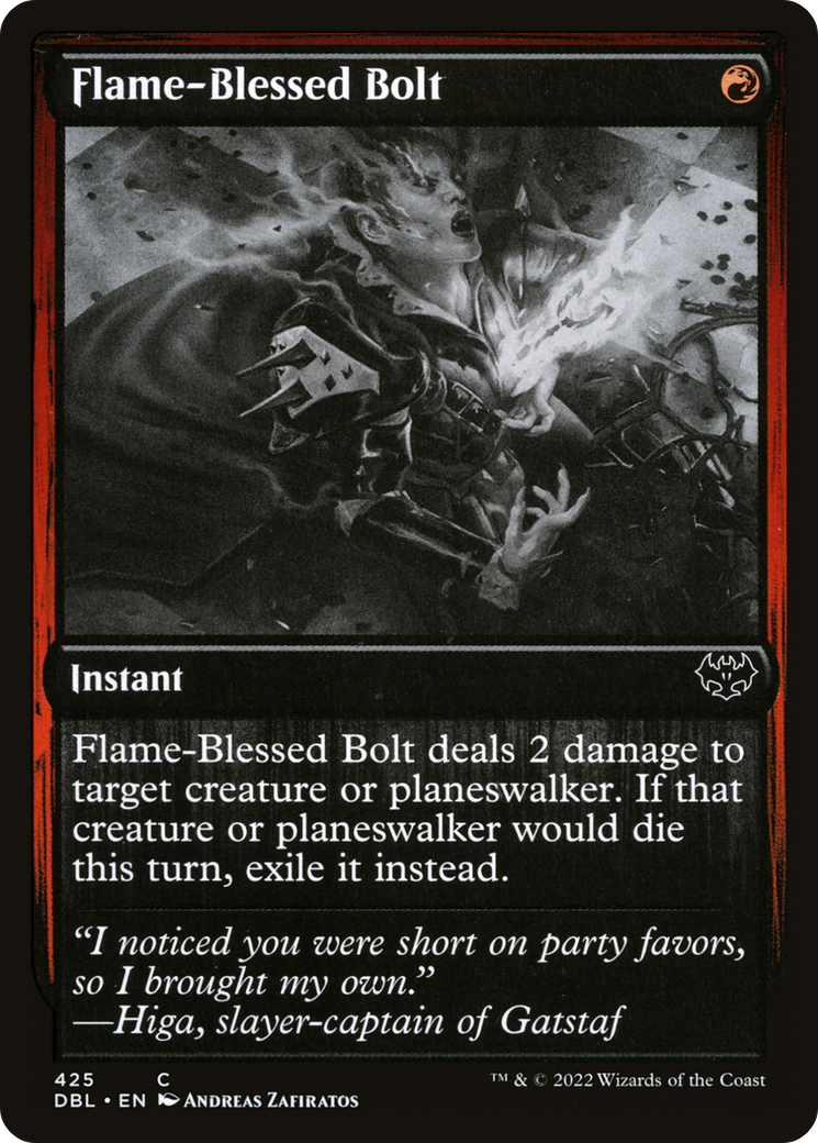 Flame-Blessed Bolt [Innistrad: Double Feature]-1