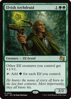 Elvish Archdruid [Foundations Jumpstart]-1