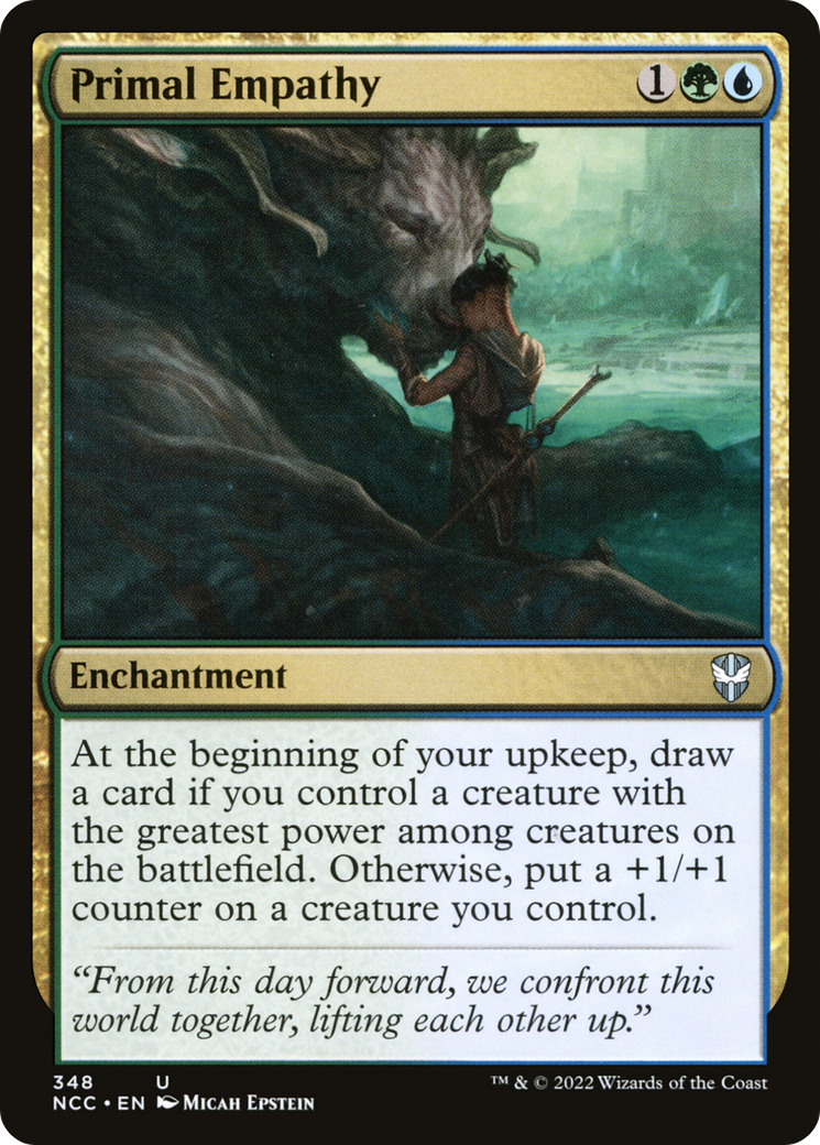 Primal Empathy [Streets of New Capenna Commander]-1