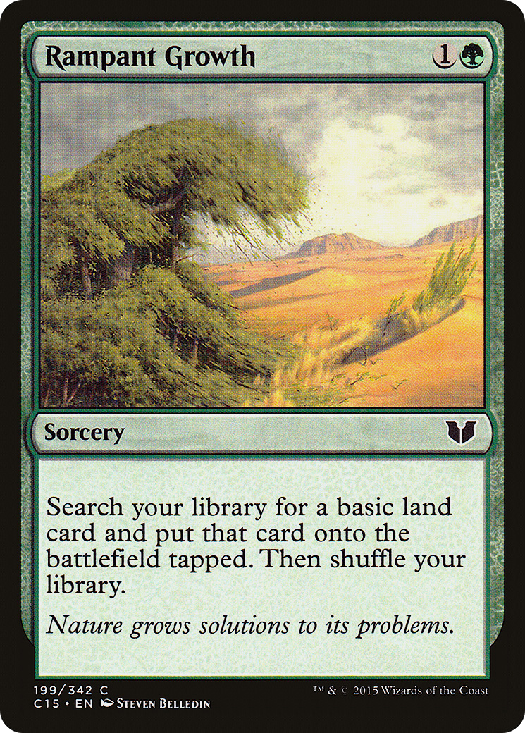 Rampant Growth [Commander 2015]-1