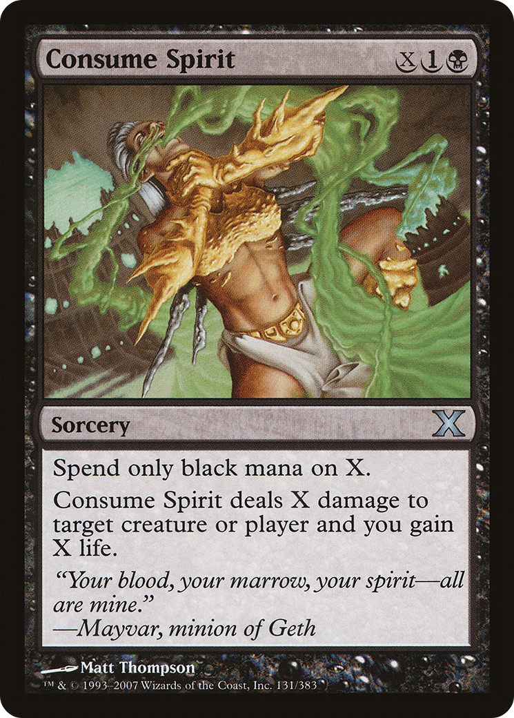 Consume Spirit [Tenth Edition]-1