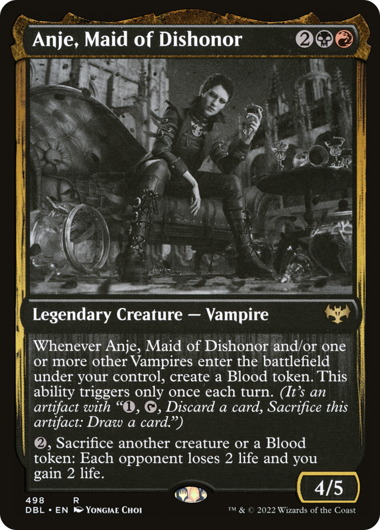 Anje, Maid of Dishonor [Innistrad: Double Feature]-1