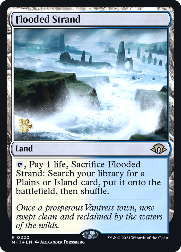 Flooded Strand [Modern Horizons 3 Prerelease Promos]-1
