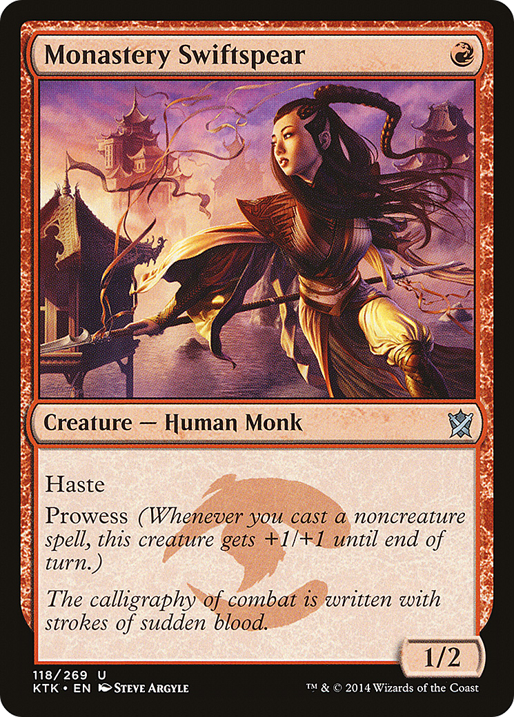Monastery Swiftspear [Khans of Tarkir]-1
