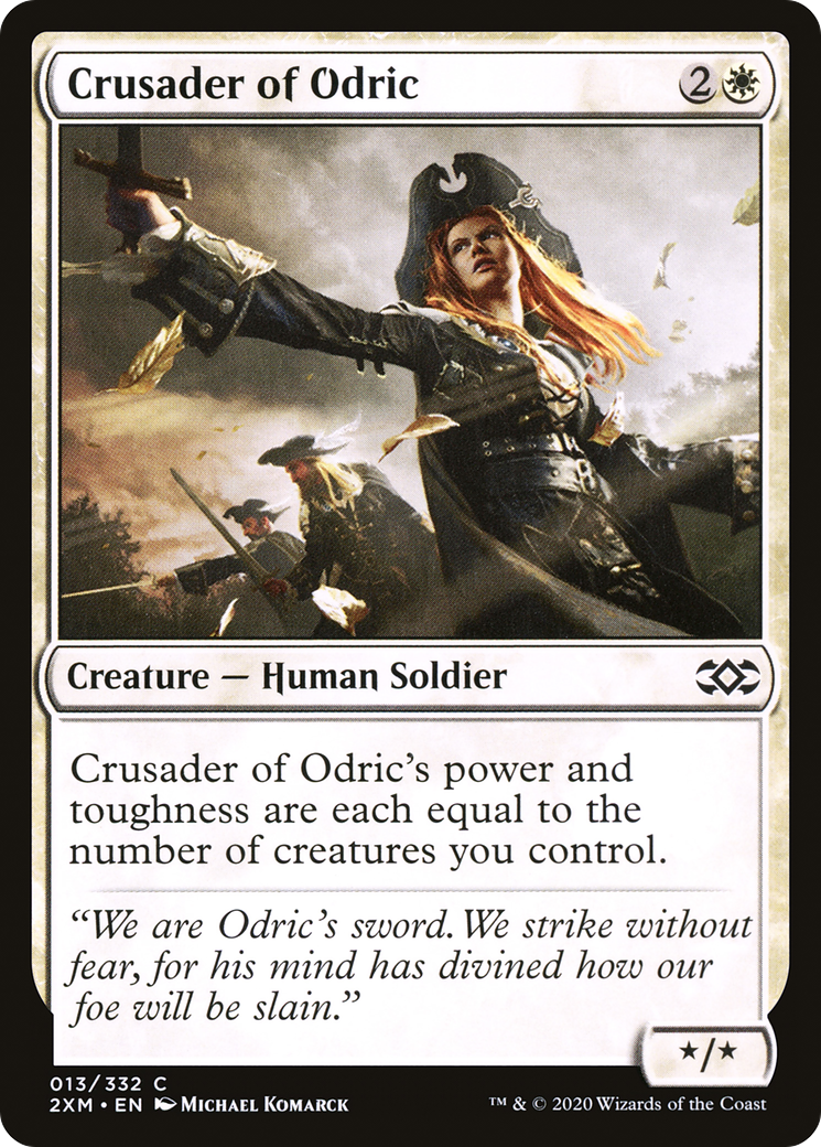 Crusader of Odric [Double Masters]-1