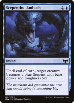 Serpentine Ambush [Innistrad: Crimson Vow]-1