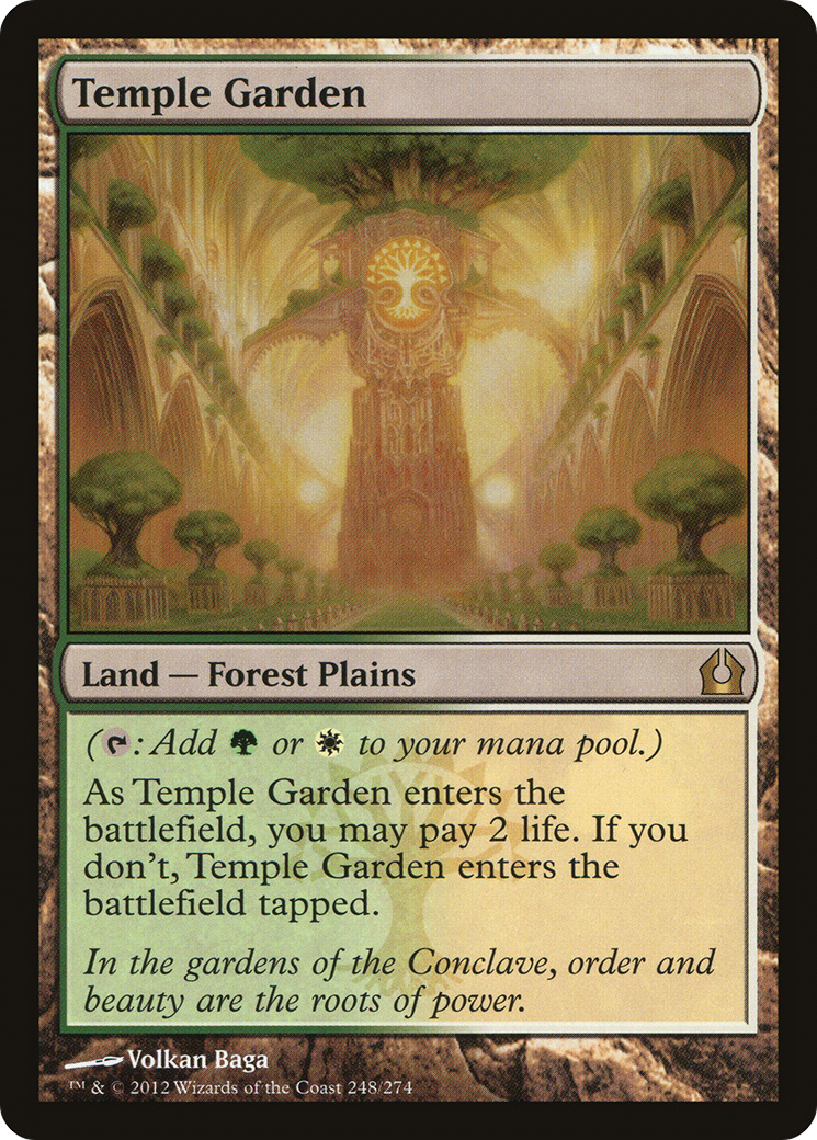 Temple Garden [Return to Ravnica]-1