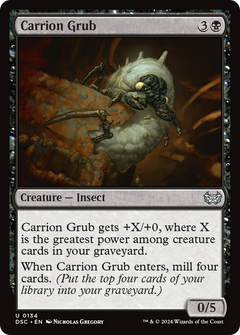 Carrion Grub [Duskmourn: House of Horror Commander]-1