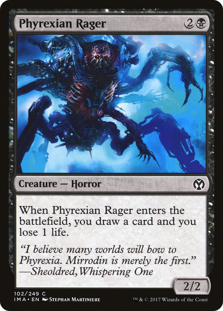 Phyrexian Rager [Iconic Masters]-1