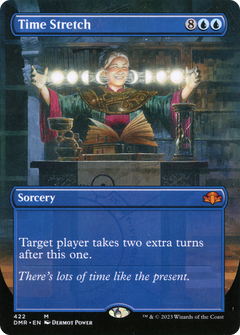 Time Stretch (Borderless Alternate Art) [Dominaria Remastered]-1