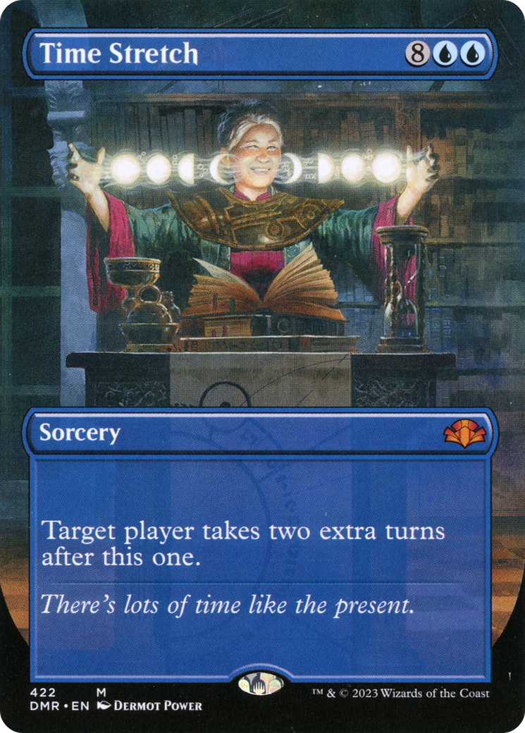 Time Stretch (Borderless Alternate Art) [Dominaria Remastered]-1