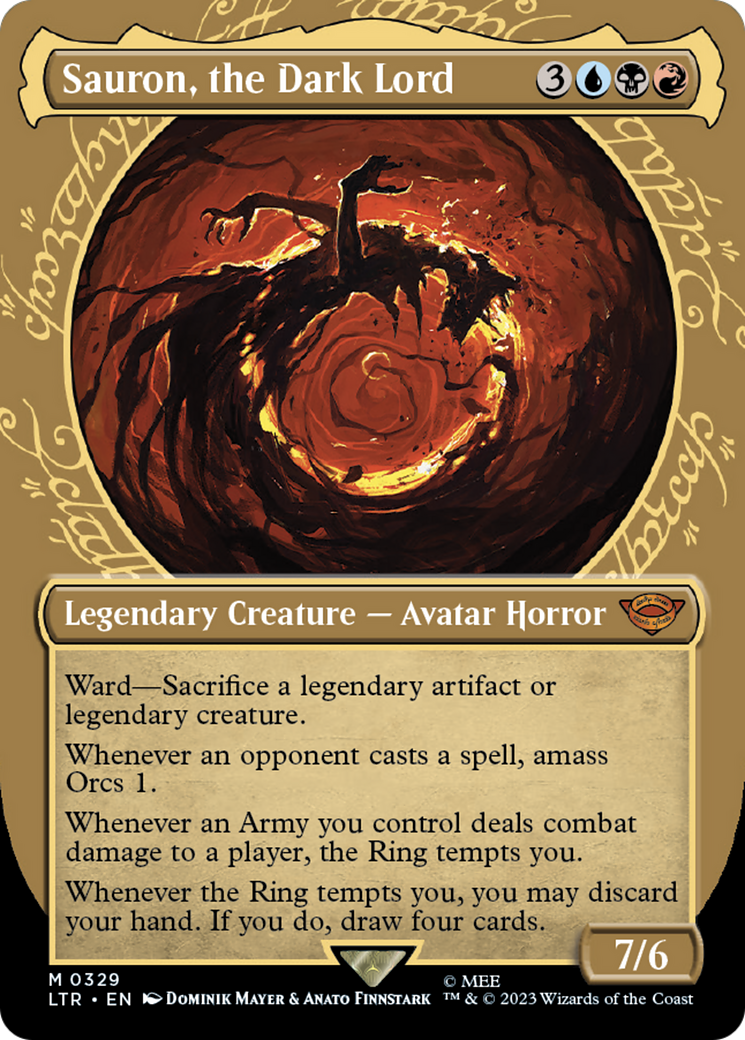 Sauron, the Dark Lord (Showcase Ring Frame) [The Lord of the Rings: Tales of Middle-Earth]-1
