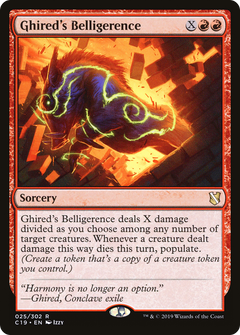 Ghired's Belligerence [Commander 2019]-1