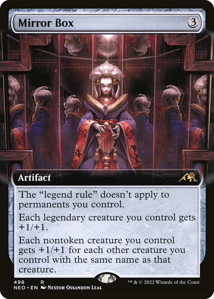 Mirror Box (Extended Art) [Kamigawa: Neon Dynasty]-1