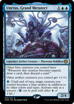Unctus, Grand Metatect (PPONE-075) - Phyrexia: All Will Be One Promos-1