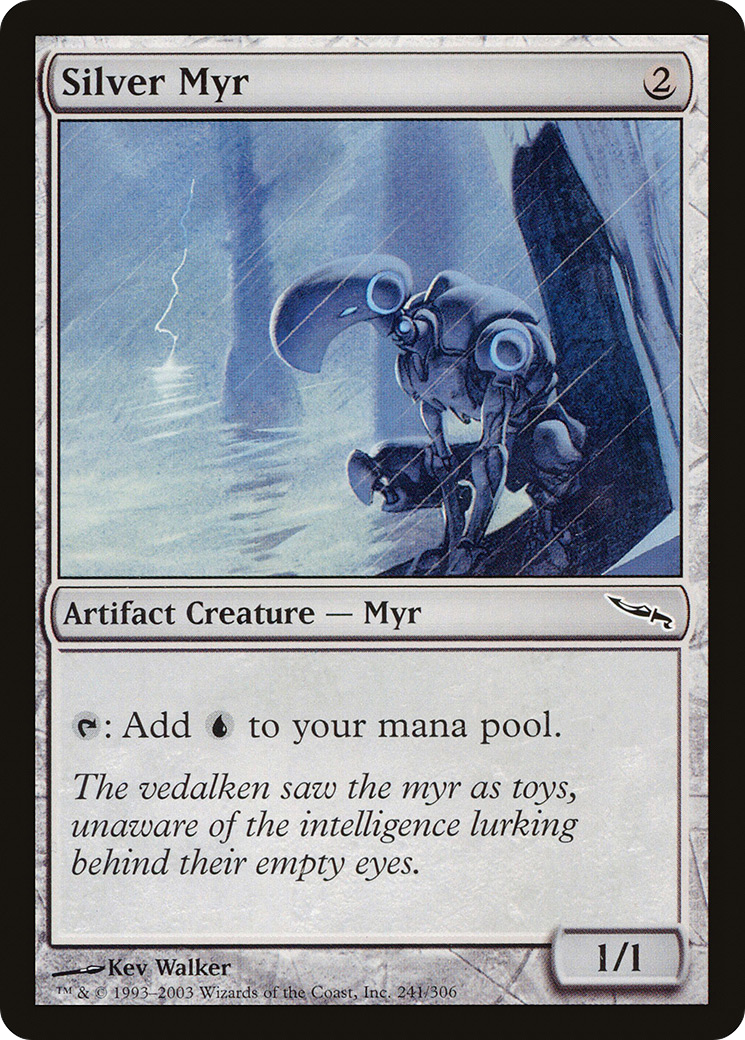 Silver Myr [Mirrodin]-1