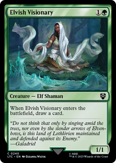 Elvish Visionary [The Lord of the Rings: Tales of Middle-Earth Commander]-1