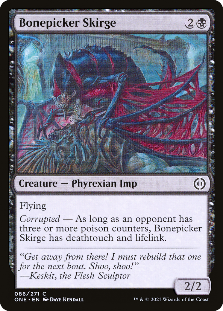 Bonepicker Skirge [Phyrexia: All Will Be One]-1