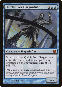 Quicksilver Gargantuan [Scars of Mirrodin]-1